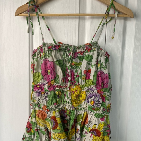 Love the Label Tank with Ties size XS Mitzie Print - Picture 4 of 9